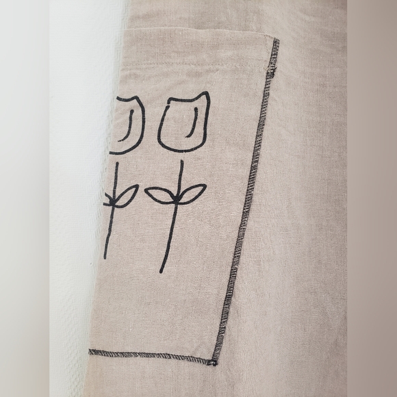 Boutique linen weino New York midi/maxi skirt xs-m - Picture 8 of 9